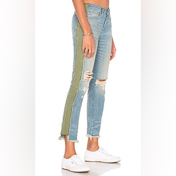 NSF Denim - NSF Revolve Maggie Straight Slouch in Harbor Womens Size 26